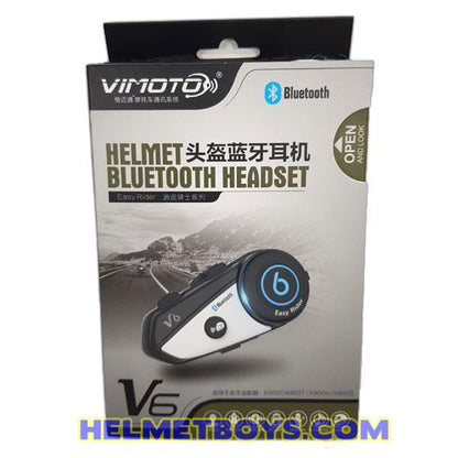 ViMOTO V6 Motorcycle Bluetooth Headset