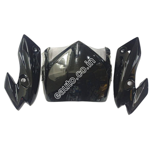 Visor for Hero Hunk | Black | Front Fairing or Doom | Set of 3