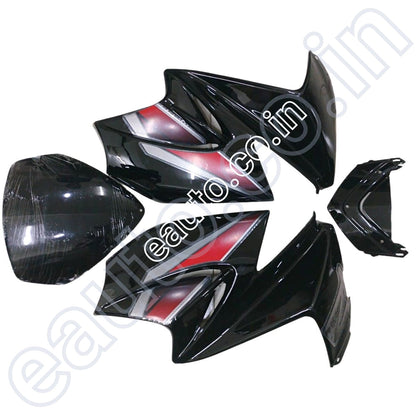 Visor for Hero Karizma R | Black | Front Fairing or Doom