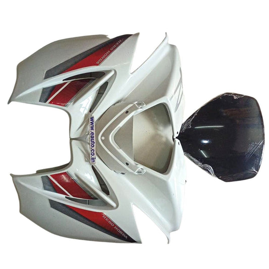 Visor for Hero Karizma R | White | Front Fairing or Doom