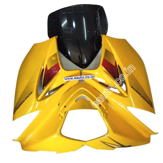 Visor for Hero Karizma R | Yellow | Front Fairing or Doom