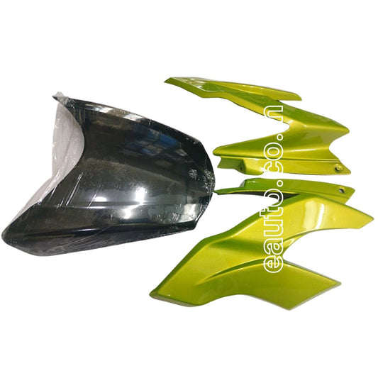 Visor for TVS Apache RTR 160 New Model | RTR 180 New Model | Green | Front Fairing or Doom