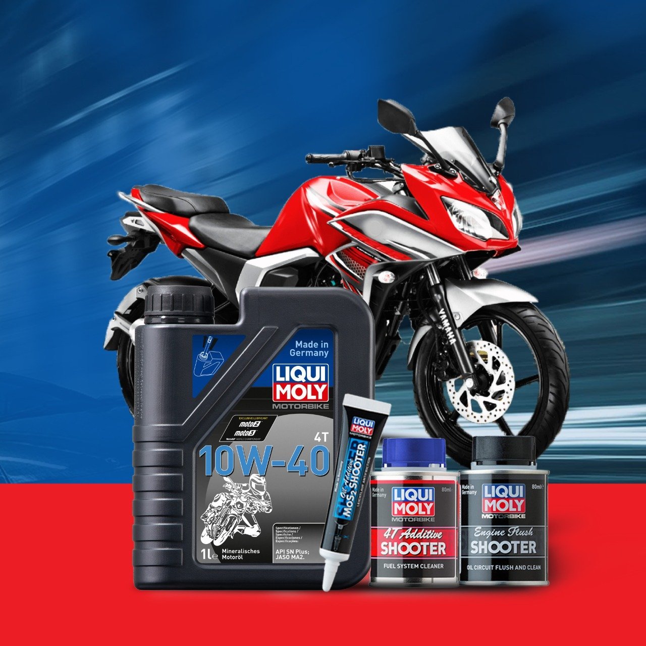 Yamaha Fazer 150 Street Engine oil Performance Pack