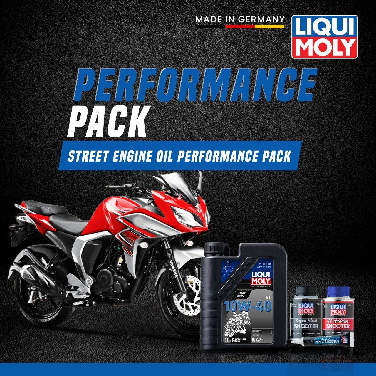 Yamaha Fazer 150 Street Engine oil Performance Pack