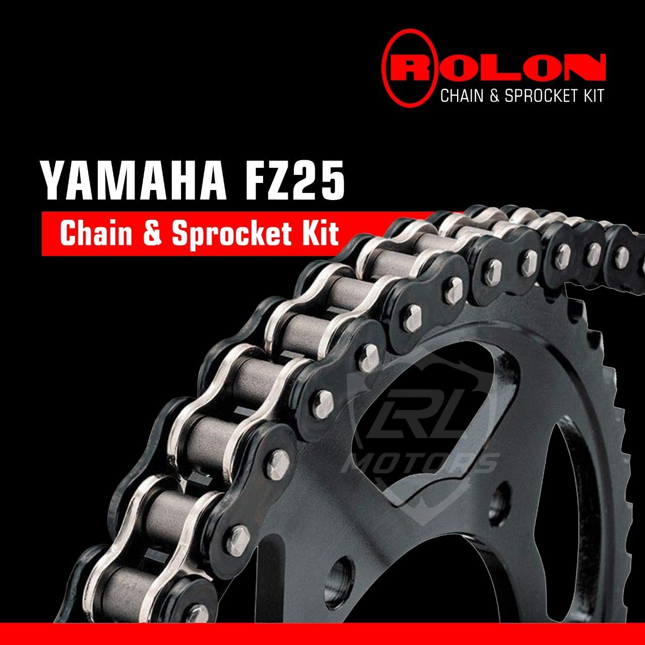 Yamaha FZ 25 Rolon Chain & Sprocket Kit