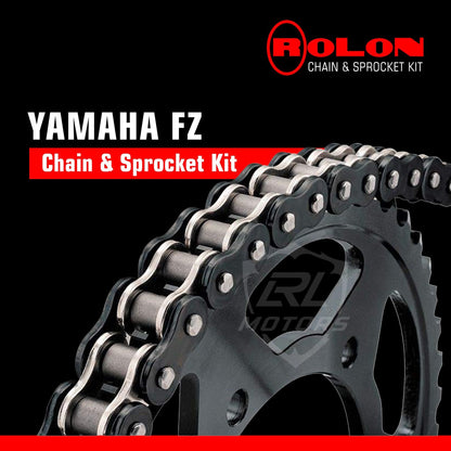 Yamaha FZ16 (150 CC) Rolon chain & sprocket kit