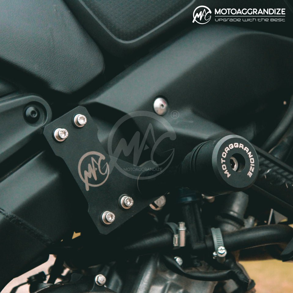 Yamaha R15 V2 | R15 V3 | R15S | MT-15 Motoaggrandize Frame Slider Crash Protector