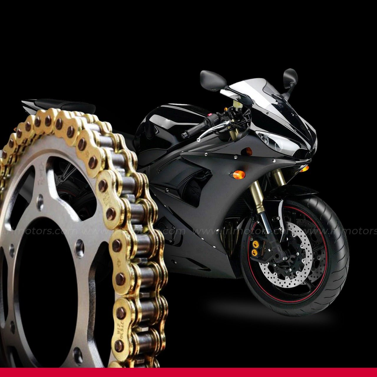 Yamaha R6 JT Brass Chain Sprocket Kit