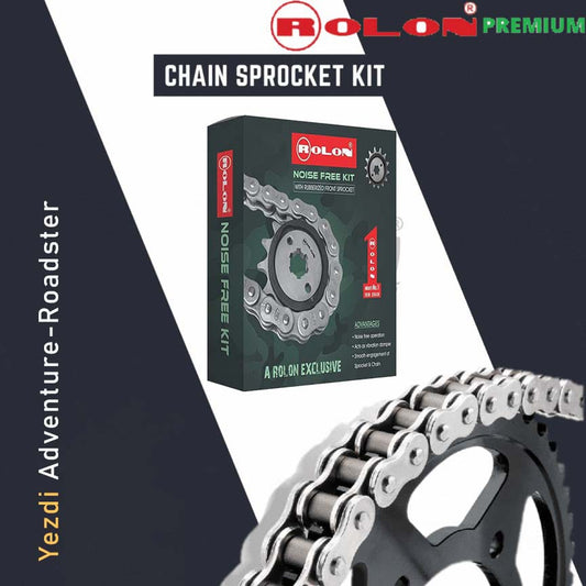 Yezdi Adventure / Roadster Rolon Chain Sprocket Normal Kit