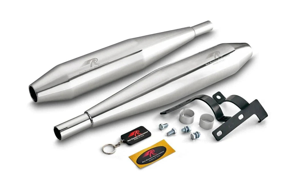 Yezdi Roadster / Jawa 42 / classic Red Rooster Performance Exhaust Celesta Pro